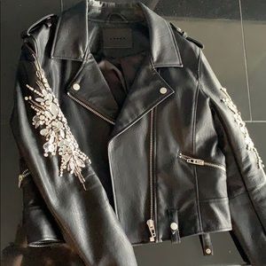 Blank NYC Black Embellished Jacket